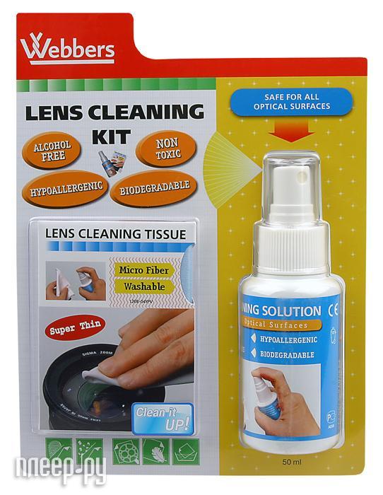 Фотография Уход за оптикой Микрофибра и жидкость Webbers Cleaning Care Фото Уход за оптикой Микрофибра и жидкость Webbers Cleaning Care