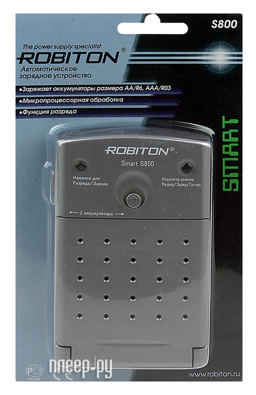 Фотография Зарядное устройство Robiton Smart S800 BL1 Фото Зарядное устройство Robiton Smart S800 BL1