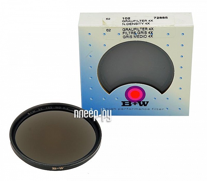 ���� ����������� 62�� B+W 102 ND 4x HS 62mm (72885