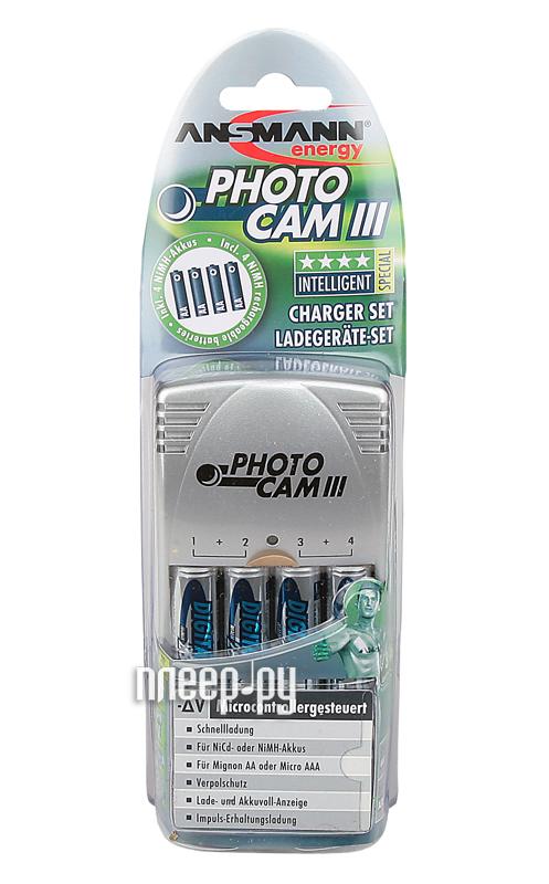 ���� �������� ���������� Ansmann PhotoCam III + 4 ��. AA 2850 mAh