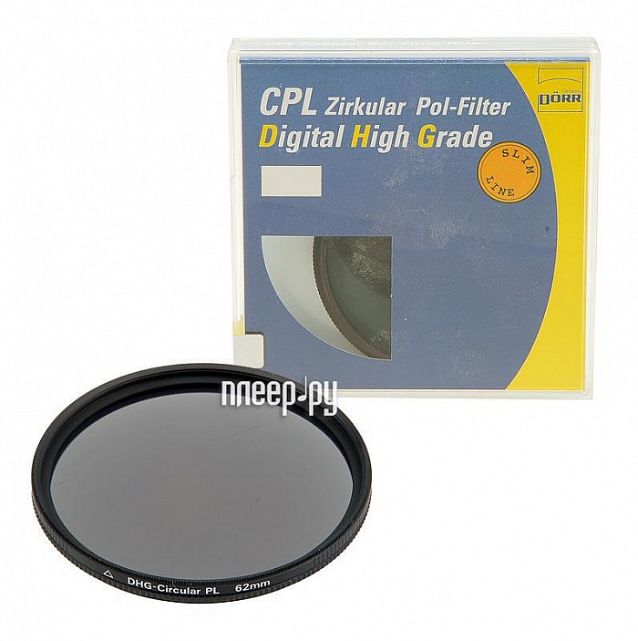 Фотография Светофильтр 77мм Doerr DHG Circular-Pol 77mm (D316177 Фото Светофильтр 77мм Doerr DHG Circular-Pol 77mm (D316177