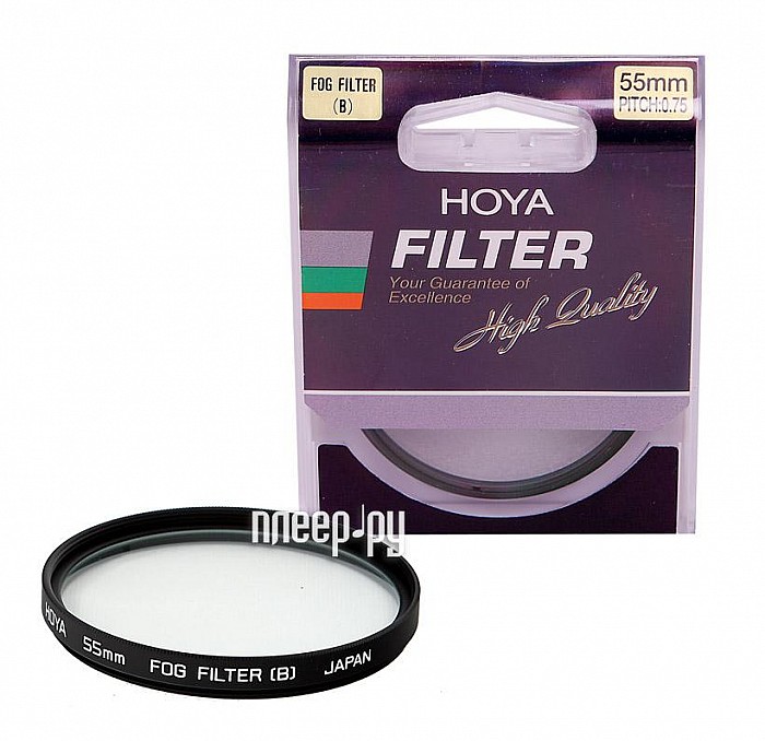 Фотография Светофильтр 62мм HOYA Fog (B) 62mm 76080 Фото Светофильтр 62мм HOYA Fog (B) 62mm 76080