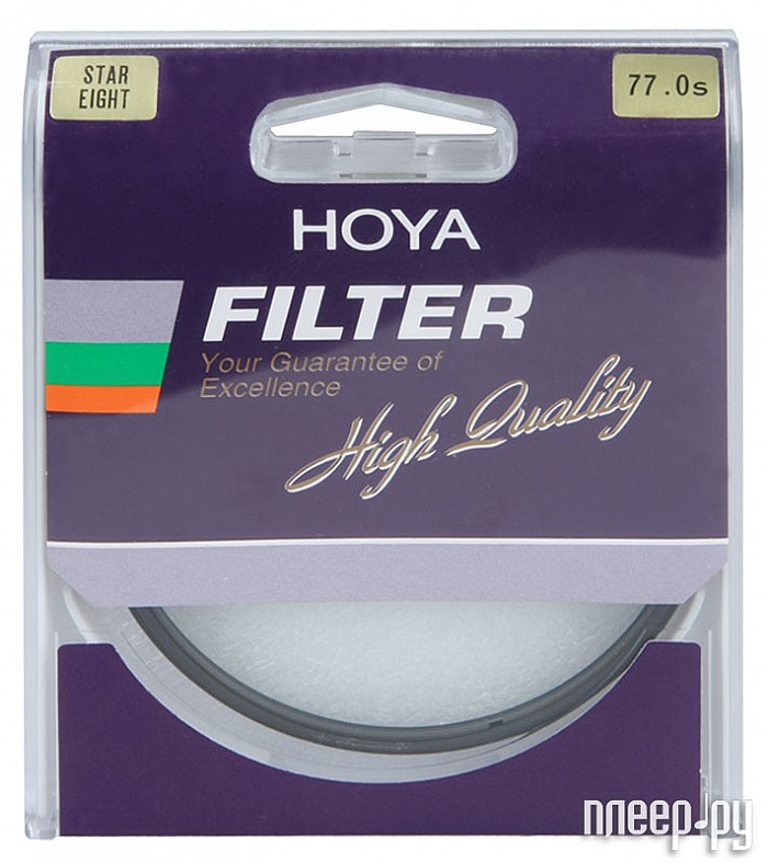 Фотография Светофильтр 77мм HOYA Star Eight 77mm 76095 Фото Светофильтр 77мм HOYA Star Eight 77mm 76095