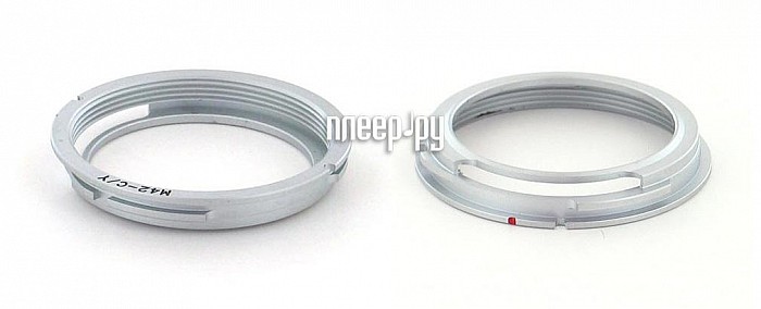 Фотография Переходное кольцо Kipon Adapter Ring M42 - Contax / Yashica Фото Переходное кольцо Kipon Adapter Ring M42 - Contax / Yashica