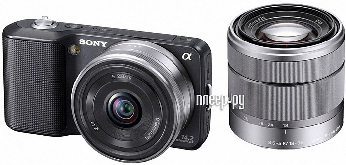 Фотография Фотоаппарат Sony Alpha NEX-5D Kit 16 мм, 18-55 мм Black Фото Фотоаппарат Sony Alpha NEX-5D Kit 16 мм, 18-55 мм Black