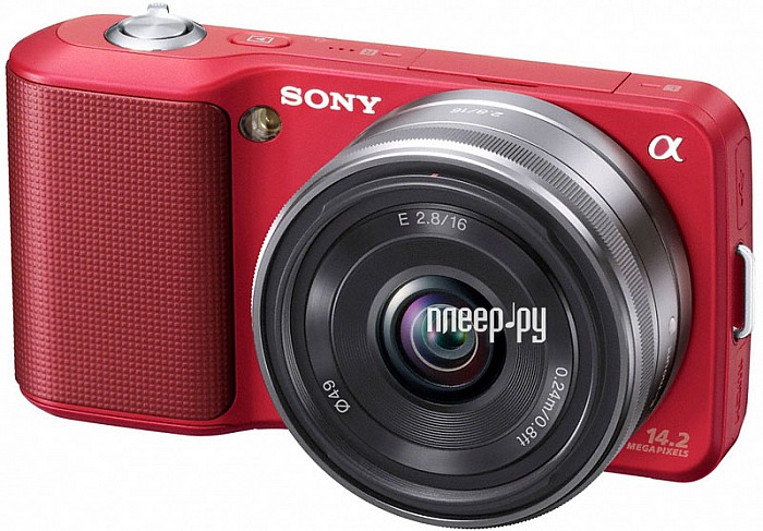 ���� ����������� Sony Alpha NEX-3A Kit 16 �� Red
