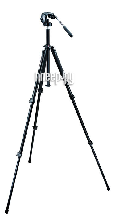 Фотография Штатив трехногий Manfrotto 055XB 128RC Фото Штатив трехногий Manfrotto 055XB 128RC