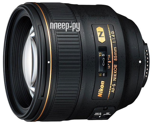Фотография Объектив Nikon 85mm f/1.4G AF-S Nikkor Фото Объектив Nikon 85mm f/1.4G AF-S Nikkor