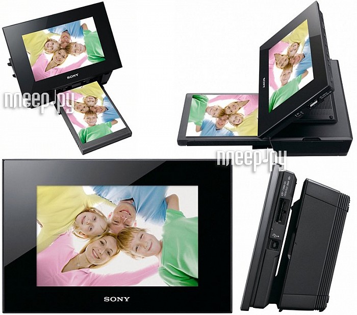 Фотография Цифровая фоторамка Sony DPP-F800 Black Фото Цифровая фоторамка Sony DPP-F800 Black