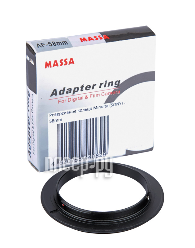 Фотография Реверсивное кольцо 58mm - Massa Reverse Ring for Sony/Minolta Фото Реверсивное кольцо 58mm - Massa Reverse Ring for Sony/Minolta