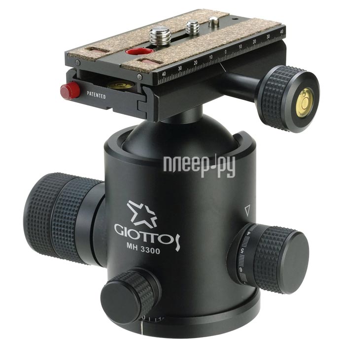 Фотография Головка для штатива Giottos MH3300-658 МН658 Фото Головка для штатива Giottos MH3300-658 МН658