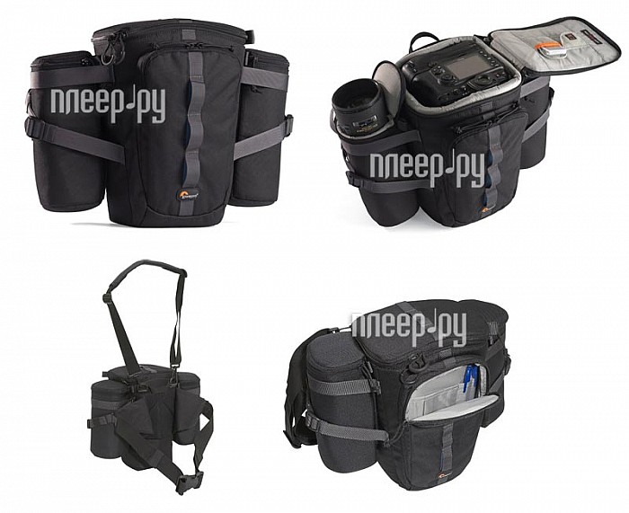 ���� �����, ����� ��� ����- � ������������ LowePro  Outback 200 Black
