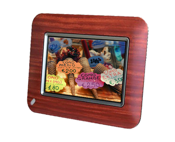 Фотография Цифровая фоторамка Explay PR-703 Brown Фото Цифровая фоторамка Explay PR-703 Brown