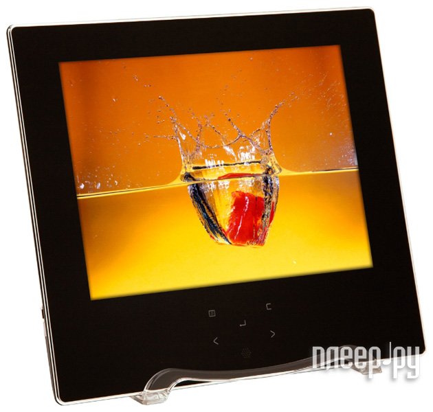 Фотография Цифровая фоторамка Diframe MS-F8X Super Slim Black Фото Цифровая фоторамка Diframe MS-F8X Super Slim Black