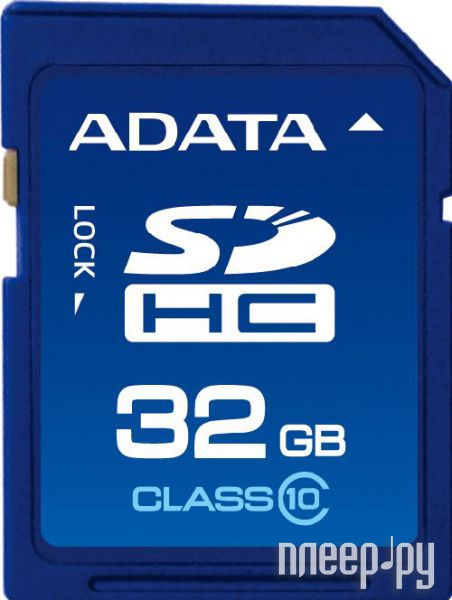 ���� ����� ������ 32Gb - A-Data Hight-Capacity Class 10 - Secure Digital ASDH32GCL10-R