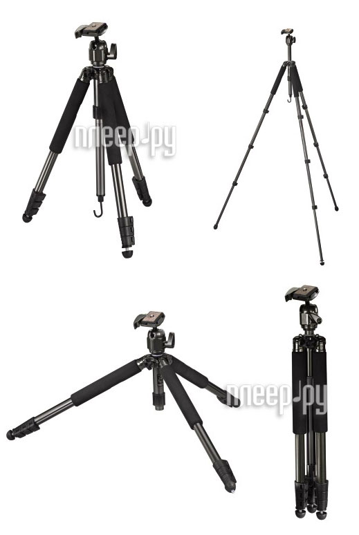 Фотография Штатив трехногий Hama Traveller Compact Pro 04214 Фото Штатив трехногий Hama Traveller Compact Pro 04214
