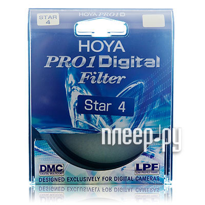 Фотография Светофильтр 55мм HOYA Pro 1D Star-4 / Cross Screen 55mm 78870 Фото Светофильтр 55мм HOYA Pro 1D Star-4 / Cross Screen 55mm 78870