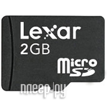 Фотография Карта памяти 2Gb - Lexar - Micro Secure Digital LSDMI2GBASBEU Фото Карта памяти 2Gb - Lexar - Micro Secure Digital LSDMI2GBASBEU