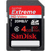 ���� Sandisk SDHC Extreme HD Video 4 GB Class6