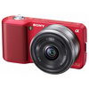 Фотография Sony NEX-3AR Kit 16/2.8 красный Фото Sony NEX-3AR Kit 16/2.8 красный