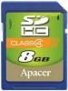 Фотография Apacer SD SDHC 8GB Class 4 Фото Apacer SD SDHC 8GB Class 4
