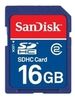 Фотография Sandisk SDHC Card 16GB Class 2 Фото Sandisk SDHC Card 16GB Class 2