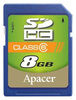 Фотография Apacer SDHC 8Gb Class 6 Фото Apacer SDHC 8Gb Class 6