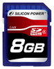 Фотография Карта памяти Silicon SDHC 8Gb class4 Фото Карта памяти Silicon SDHC 8Gb class4