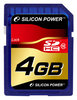 ���� ����� ������ Silicon SDHC Card 4GB Class 10